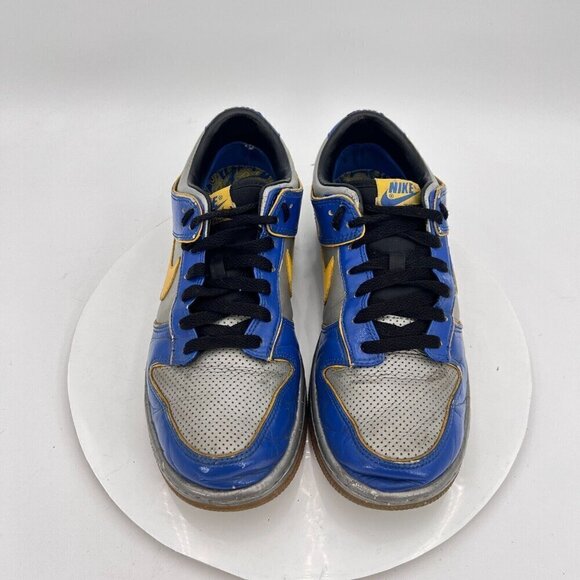 Nike Dunk Low Supreme Ronaldo R9 Mercurial Men Size 9 318643-071 Blue Shoes - Picture 4 of 16